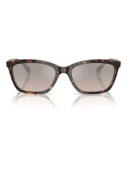 Emporio Armani Ea4238 Cat Eye Brown Sunglasses - Image 1 of 5