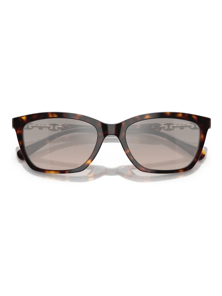 Emporio Armani Ea4238 Cat Eye Brown Sunglasses - Image 2 of 5