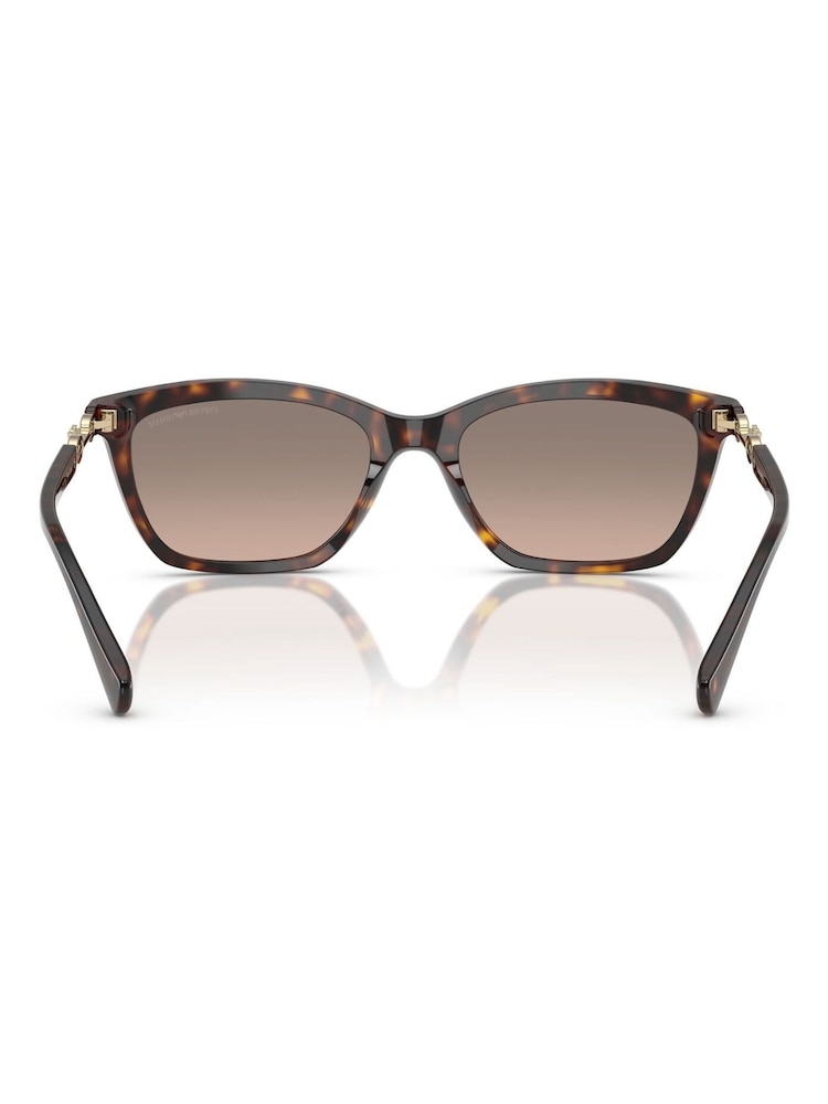 Emporio Armani Ea4238 Cat Eye Brown Sunglasses - Image 3 of 5
