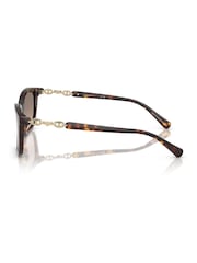Emporio Armani Ea4238 Cat Eye Brown Sunglasses - Image 4 of 5
