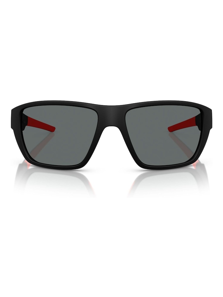 Ferrari Scuderia Rectangle Black Sunglasses - Image 1 of 6