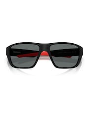 Ferrari Scuderia Rectangle Black Sunglasses - Image 2 of 6