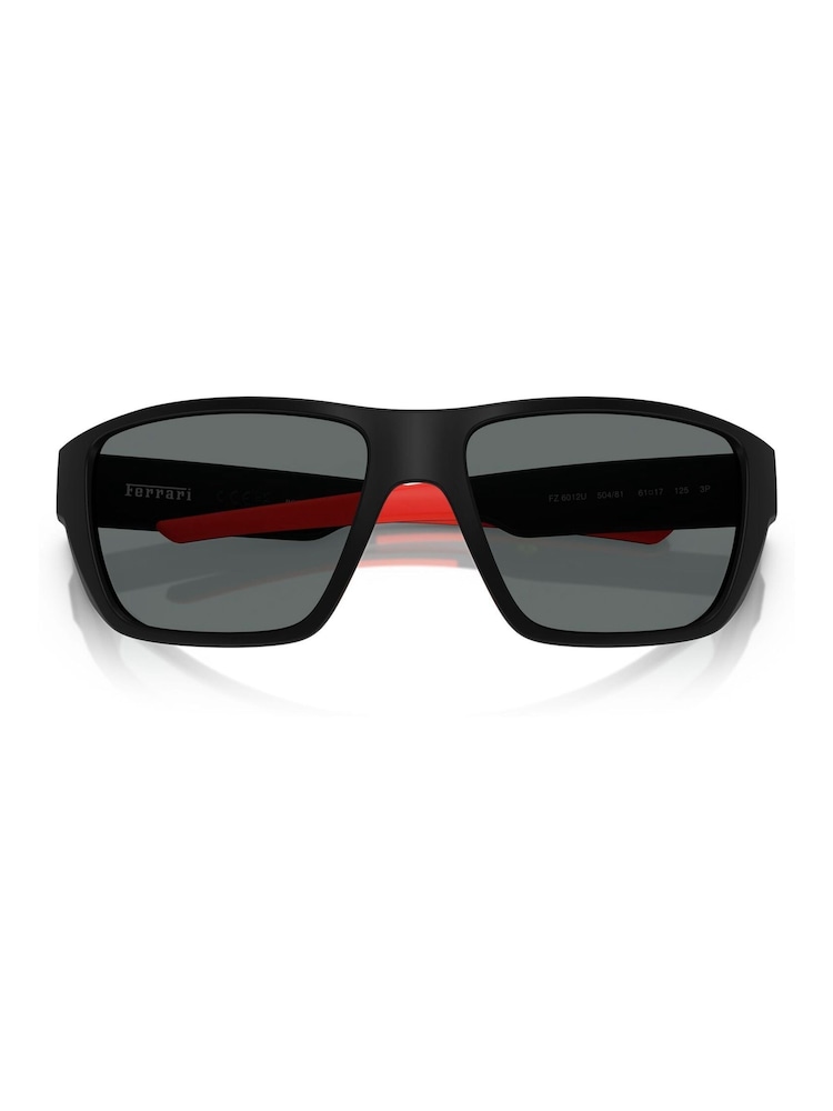 Ferrari Scuderia Rectangle Black Sunglasses - Image 2 of 6