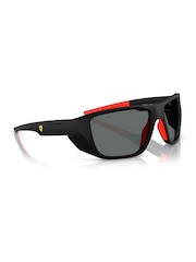 Ferrari Scuderia Rectangle Black Sunglasses - Image 5 of 6
