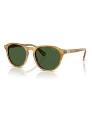 Polo Ralph Lauren Brown Ph4221 Phantos Sunglasses - Image 3 of 5