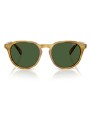 Polo Ralph Lauren Brown Ph4221 Phantos Sunglasses - Image 5 of 5