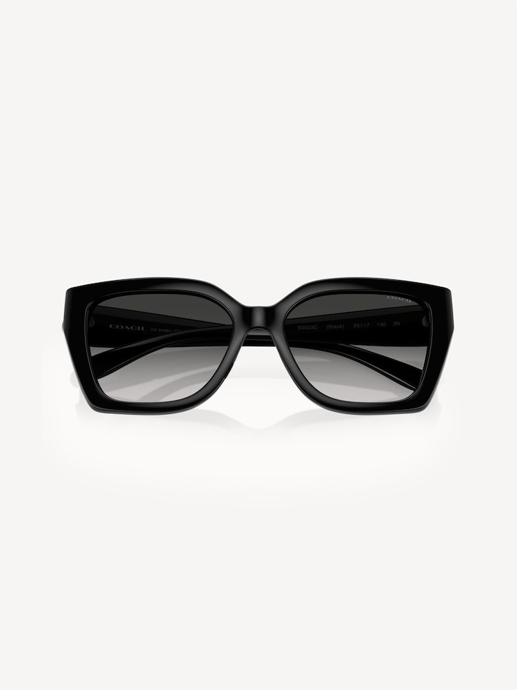 COACH Black Hc8408U Square Sunglasses - Image 2 of 5