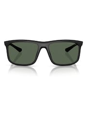Emporio Armani EA4234U – quadratische, schwarze Sonnenbrille - Bild 2 von 5