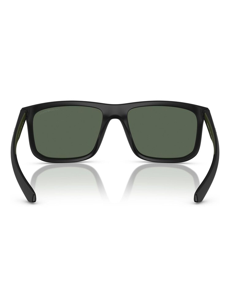 Emporio Armani EA4234U – quadratische, schwarze Sonnenbrille - Bild 5 von 5