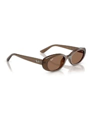 Ray Ban Pillow Brown Sunglasses - Image 4 of 6