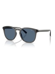 Polo Ralph Lauren Grey Ph4222U Round Sunglasses - Image 2 of 5