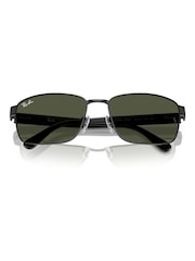 Ray Ban Rb3750 Square Black Sunglasses - Image 1 of 6