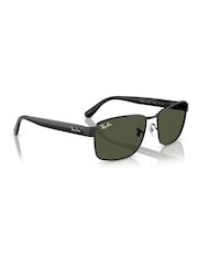 Ray Ban Rb3750 Square Black Sunglasses - Image 2 of 6