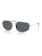 Ray Ban Grey Explorer 5 Irregular Sunglasses - Image 2 of 6