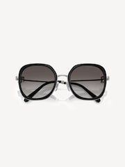 Ralph Lauren RL7088 Black Square Sunglasses - Image 4 of 5