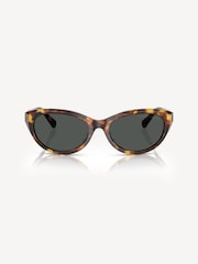 Ralph Lauren RL8226U Brown Oval Sunglasses - Image 2 of 5
