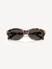 Ralph Lauren RL8226U Brown Oval Sunglasses - Image 4 of 5