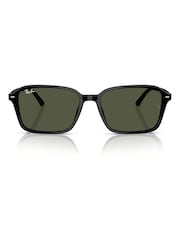 Ray Ban Raimond Square Black Sunglasses - Bild 6 von 6