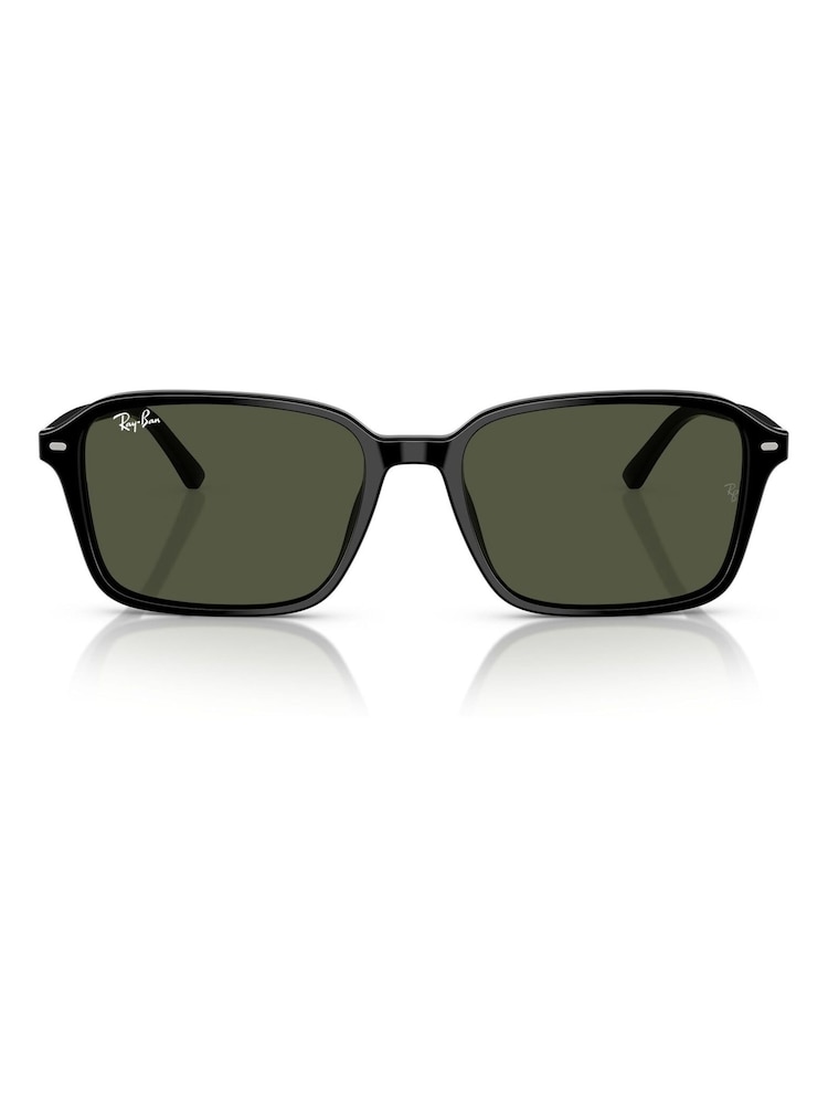 Ray Ban Raimond Square Black Sunglasses - Bild 6 von 6
