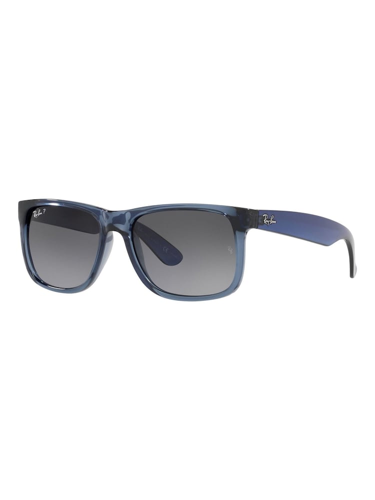 Ray Ban Blue Justin Square Sunglasses - Image 12 of 12