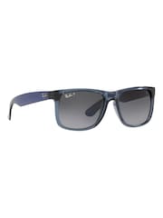 Ray Ban Blue Justin Square Sunglasses - Image 2 of 12