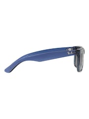 Ray Ban Blue Justin Square Sunglasses - Image 4 of 12