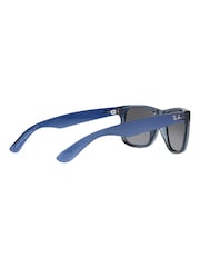 Ray Ban Blue Justin Square Sunglasses - Image 5 of 12