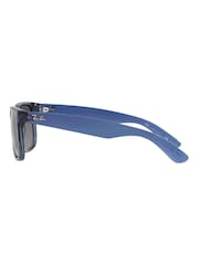 Ray Ban Blue Justin Square Sunglasses - Image 9 of 12