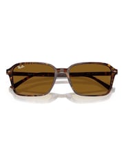 Ray Ban Raimond Square Brown Sunglasses - Image 1 of 6