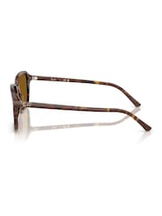 Ray Ban Raimond Square Brown Sunglasses - Image 5 of 6