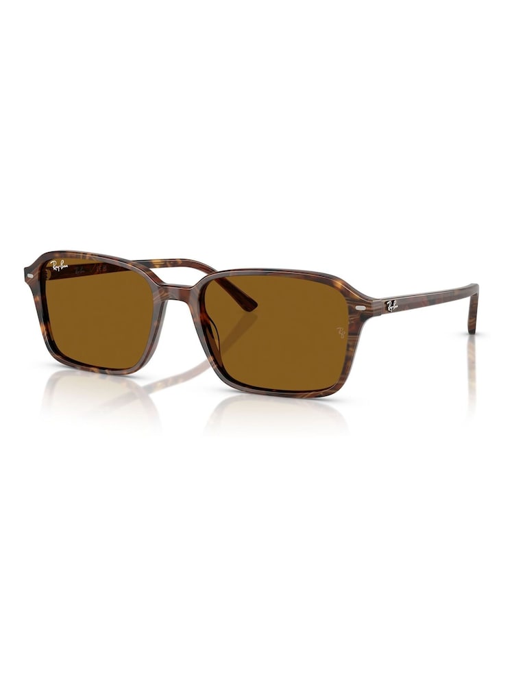 Ray Ban Raimond Square Brown Sunglasses - Image 6 of 6 Ray Ban Raimond Square Brown Sunglasses - Image 6 of 6