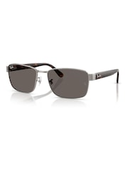 Ray Ban Grey Rb3750 Square Sunglasses - Bild 3 von 6