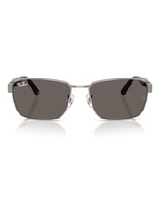 Ray Ban Grey Rb3750 Square Sunglasses - Bild 6 von 6