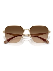 COACH Gold Hc7168 Irregular Sunglasses - Image 2 of 5