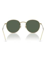 Ray Ban Green Round Reverse Phantos Sunglasses - Image 3 of 6