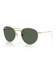 Ray Ban Green Round Reverse Phantos Sunglasses - Image 6 of 6