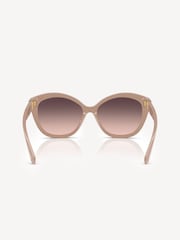 Ralph Lauren Pink RL8225U Butterfly Sunglasses - Image 3 of 5