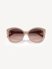 Ralph Lauren Pink RL8225U Butterfly Sunglasses - Image 4 of 5