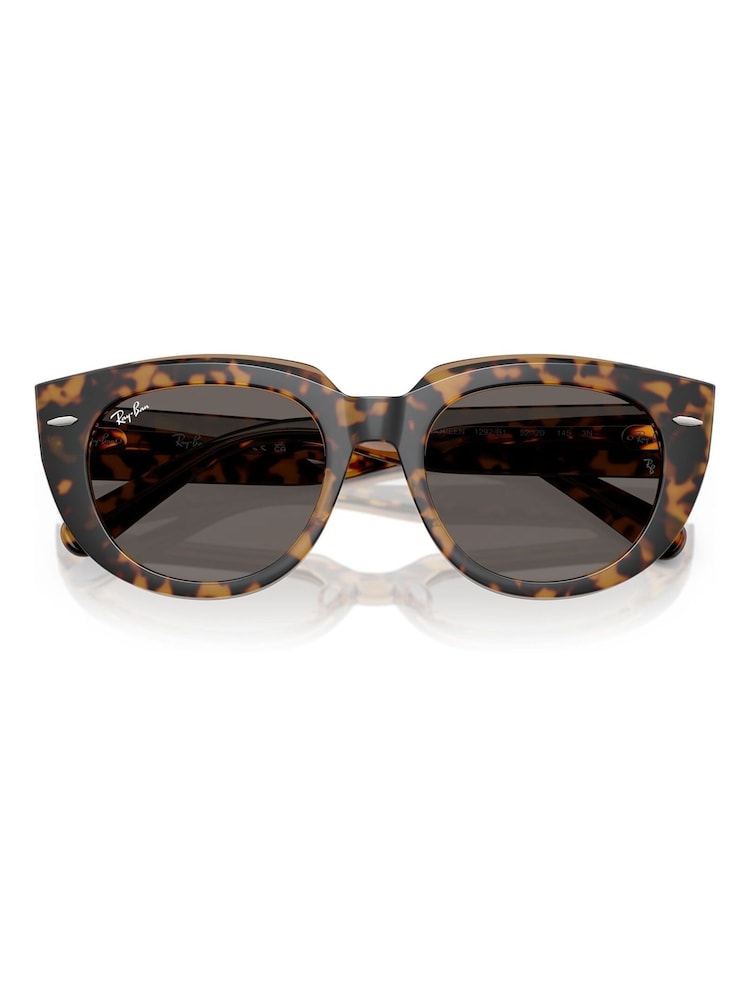 Ray Ban Doreen Square Brown Sunglasses - Image 1 of 6