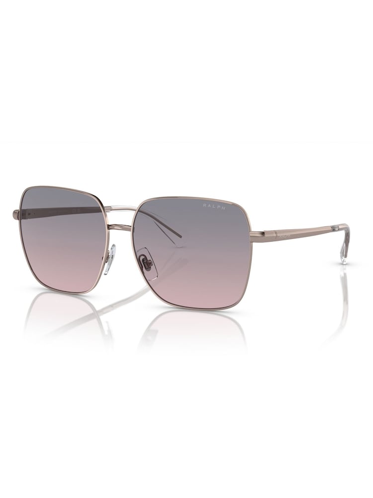 Ralph By Ralph Lauren Pink RA4142 Square Sunglasses - Image 1 of 5