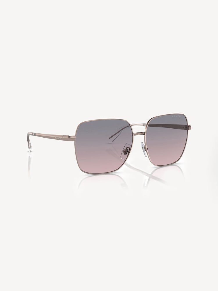 Ralph By Ralph Lauren Pink RA4142 Square Sunglasses - Image 1 of 5 Ralph By Ralph Lauren Pink RA4142 Square Sunglasses - Image 1 of 5