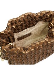 Dune London Brown Primrose S Woven Drawstring Bag - Image 3 of 4