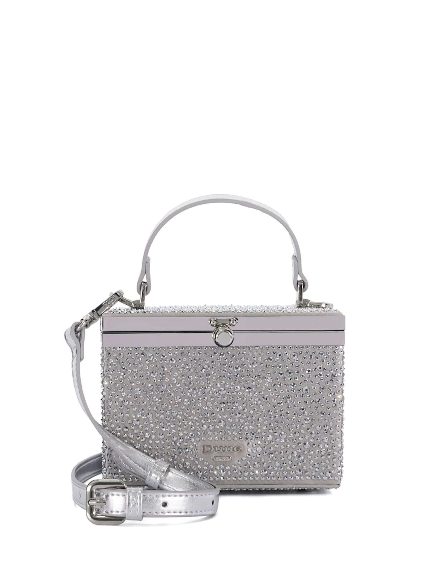 Dune grey clutch bag outlet
