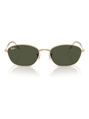 Ray Ban Green Rb3749 Irregular Sunglasses - Image 6 of 6