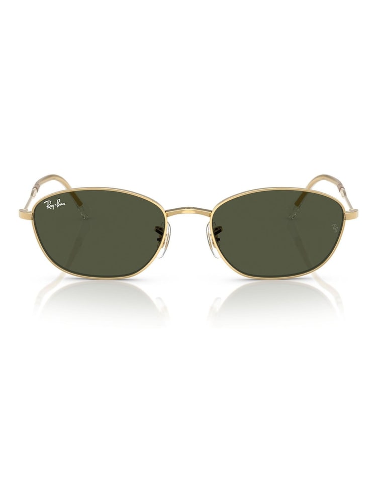 Ray Ban Green Rb3749 Irregular Sunglasses - Image 6 of 6
