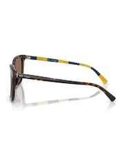 Polo Ralph Lauren Brown Ph4224U Rectangle Sunglasses - Image 4 of 5