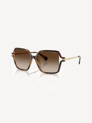Ralph By Ralph Lauren RA5319U Brown Square Sunglasses - Image 1 of 5