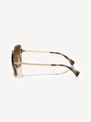 Ralph By Ralph Lauren RA5319U Brown Square Sunglasses - Image 2 of 5