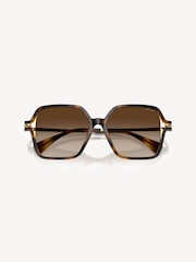Ralph By Ralph Lauren RA5319U Brown Square Sunglasses - Image 4 of 5