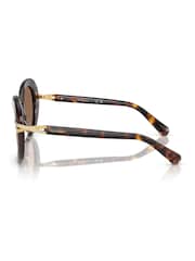 Swarovski Brown Butterfly Sunglasses - Image 4 of 4
